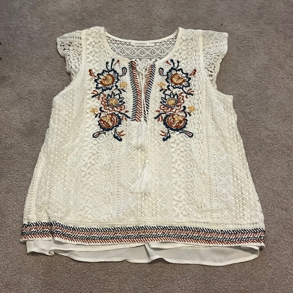 Size M blu pepper blouse